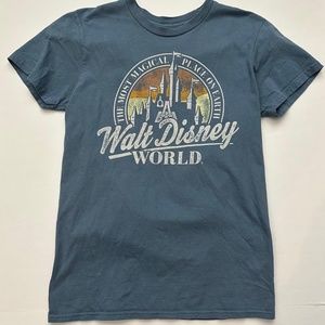 Disney World Adult TShirt - Fantasyland Castle - The Most Magical Place On Earth